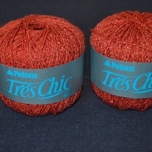 Patons North America Tres Chic - Copper Red